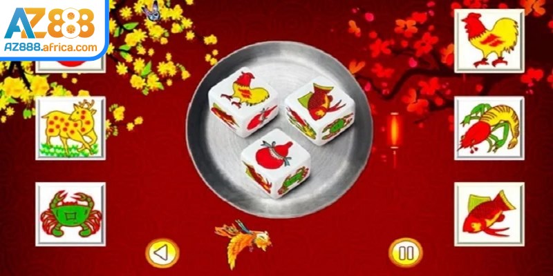 Không gian cá cược bầu cua online AZ888 đẳng cấp 
