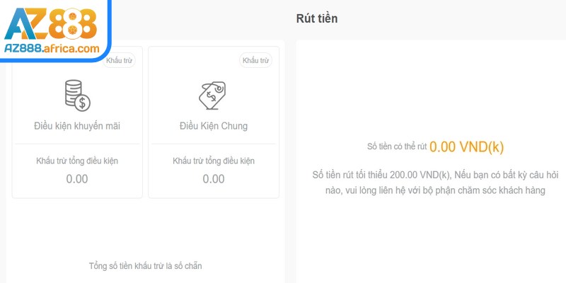 Các bước chuyển quỹ nội bộ cực kỳ đơn giản trước khi tiến hành rút tiền AZ888