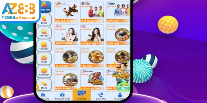 Việc tải xuống và cài đặt ứng dụng AZ888 là hoàn toàn miễn phí 